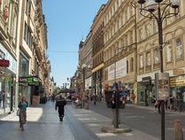 Kävelykatu Prahan keskustassa	