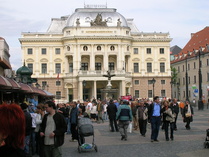 Slovakian vanha kansallisteatteri Hviezd