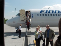 Saapuminen Krakovaan