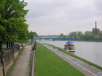 Veiksel-joki ja laivaravintola