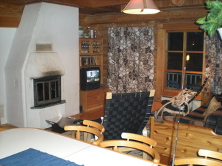 Olohuoneen takka